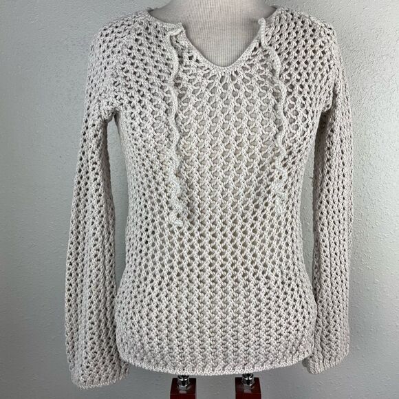 Xhilaration Loose Knit Pullover Size L EUC - Picture 1 of 7